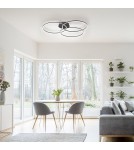 Paul Neuhaus Ivaka Lampa Sufitowa Czarny 14539-18