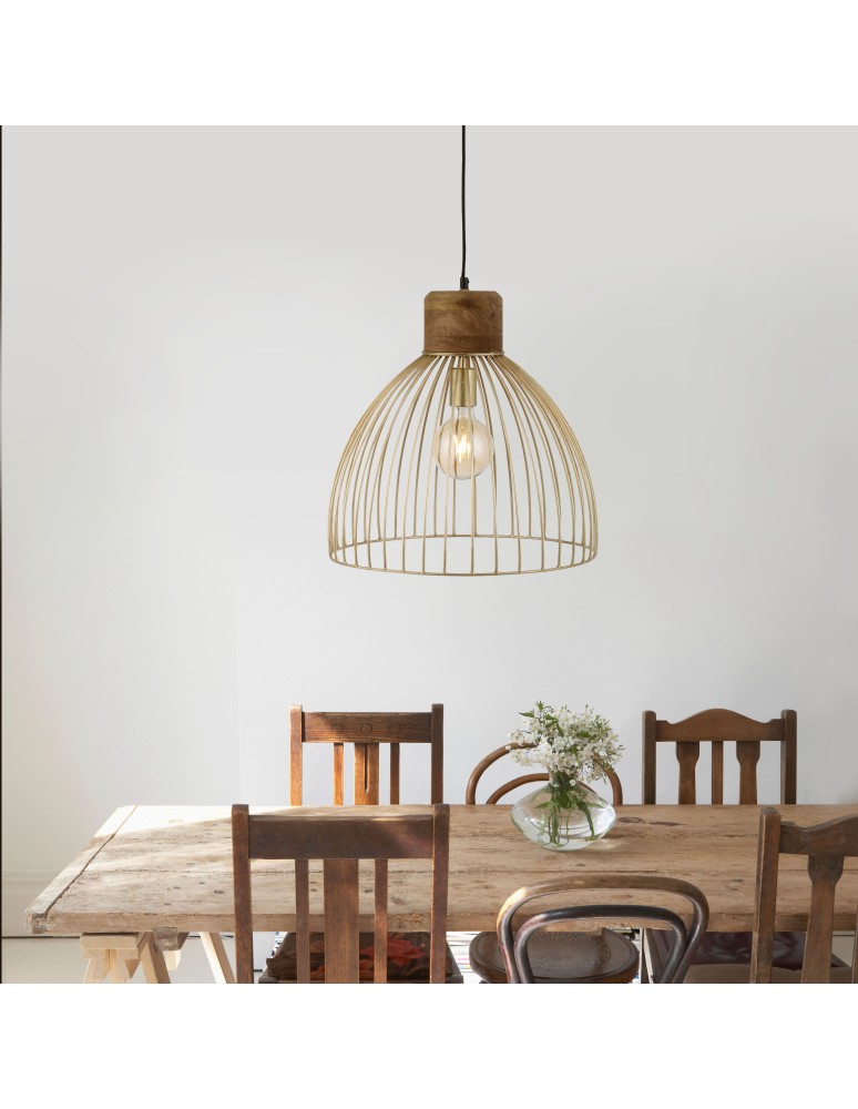 Paul Neuhaus Alami Lampa Wisząca Matowy Mosiądz 11489-60