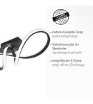 Paul Neuhaus Maria Lampa Sufitowa Czarny 15403-18