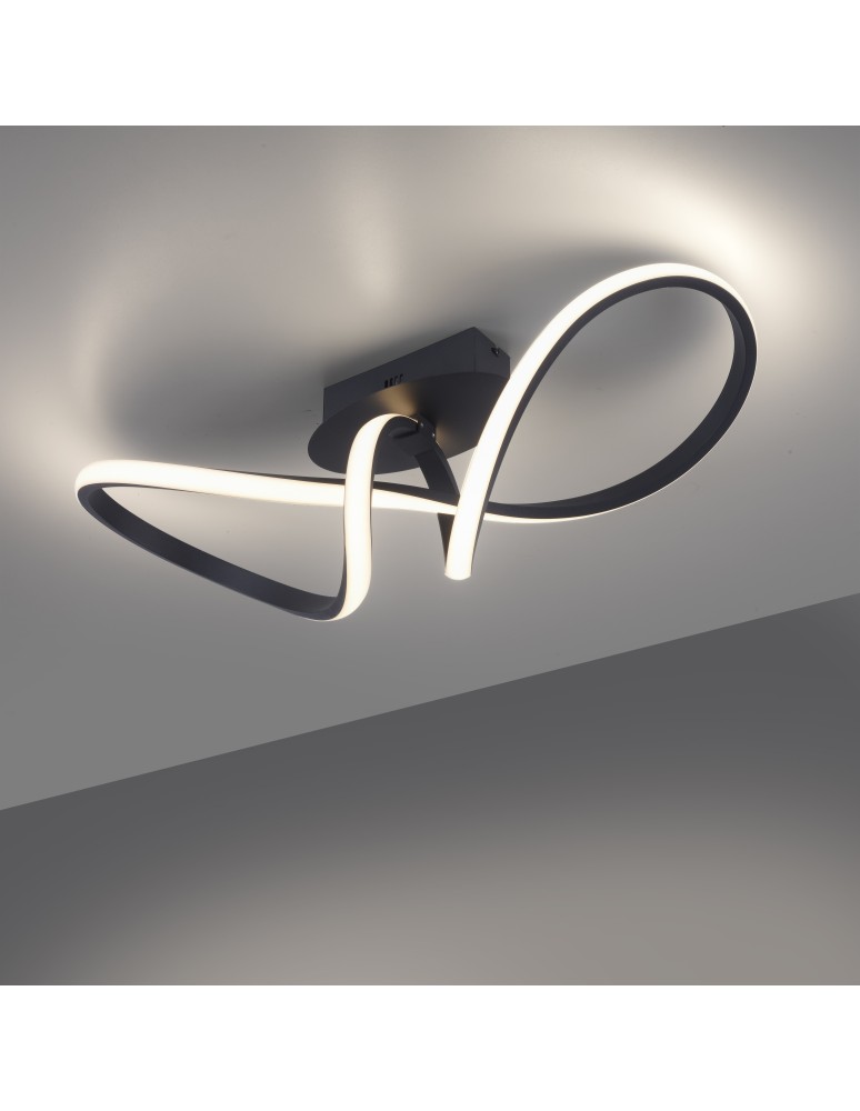 Paul Neuhaus Maria Lampa Sufitowa Czarny 15403-18