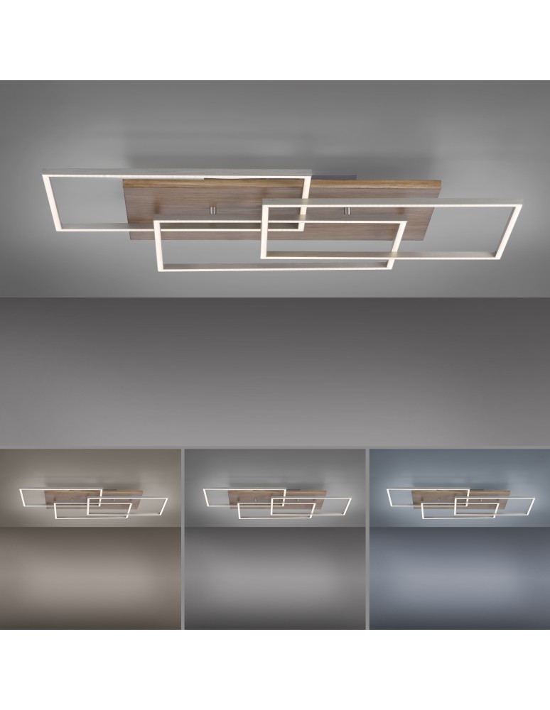 Paul Neuhaus Palma Lampa Sufitowa Drewno 8330-79
