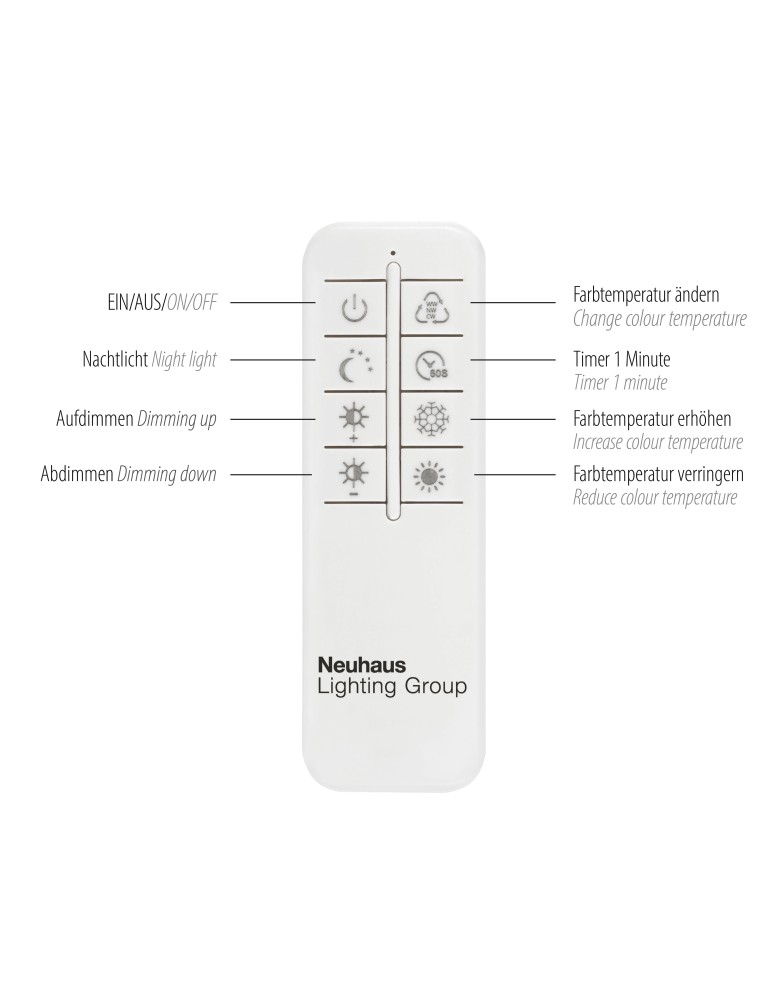 Paul Neuhaus Palma Lampa Sufitowa Drewno 8330-79