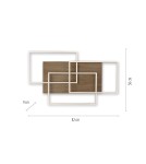 Paul Neuhaus Palma Lampa Sufitowa Drewno 8330-79