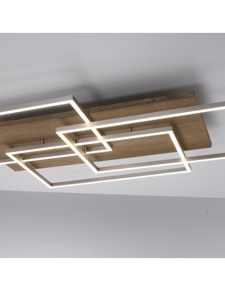 Paul Neuhaus Palma Lampa Sufitowa Drewno 8330-79