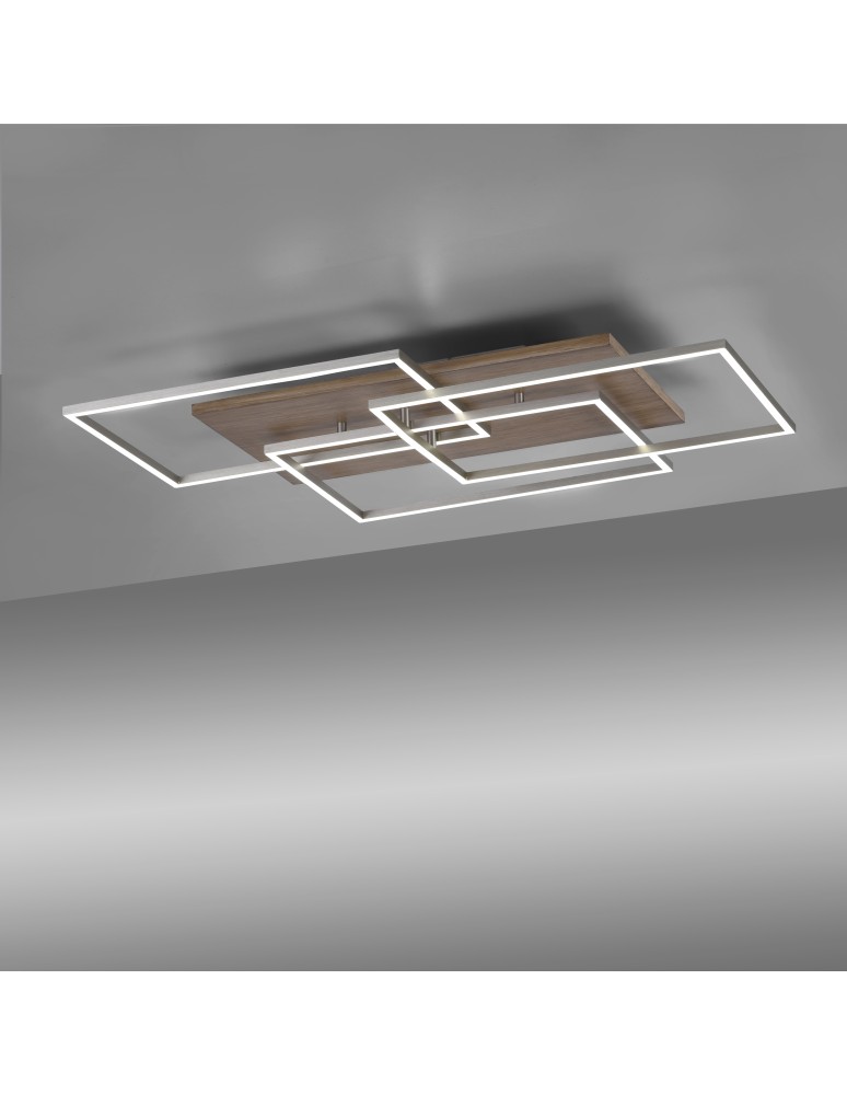 Paul Neuhaus Palma Lampa Sufitowa Drewno 8330-79