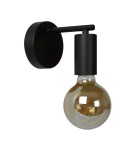 Scandinavian style wall lamps - Lucide LEANNE Wall mounted 1xE27 black 21221/01/30 - product 3