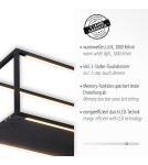 Paul Neuhaus Contura Lampa Wisząca Czarny 2441-18