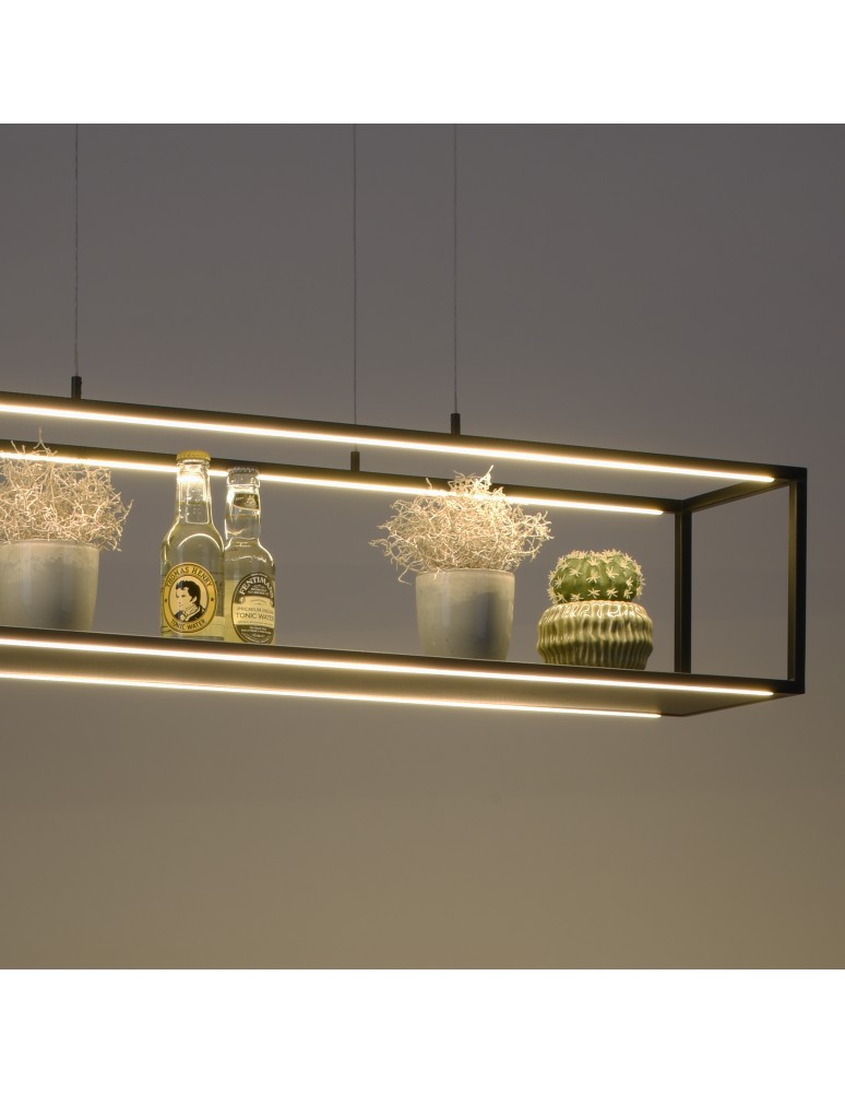 Paul Neuhaus Contura Lampa Wisząca Czarny 2441-18