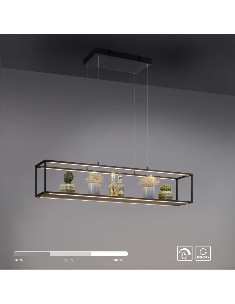 Paul Neuhaus Contura Lampa Wisząca Czarny 2441-18