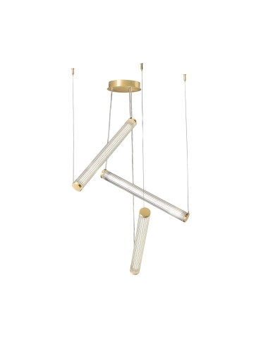 Zuma Line Como Lampa Wisząca Mosiądz 1234