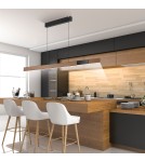 Paul Neuhaus Pure-Moto-Rise Lampa Wisząca Naturalne Drewno 2545-79