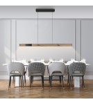 Paul Neuhaus Pure-Moto-Rise Lampa Wisząca Naturalne Drewno 2545-79
