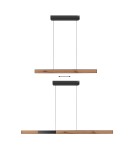 Paul Neuhaus Pure-Moto-Rise Lampa Wisząca Naturalne Drewno 2545-79