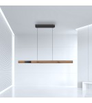 Paul Neuhaus Pure-Moto-Rise Lampa Wisząca Naturalne Drewno 2545-79