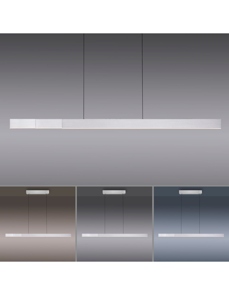 Paul Neuhaus Pure-Moto-Rise Lampa Wisząca Aluminium 2545-95