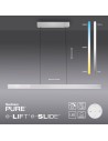View Paul Neuhaus Pure-Moto-Rise Lampa Wisząca Aluminium 2545-95