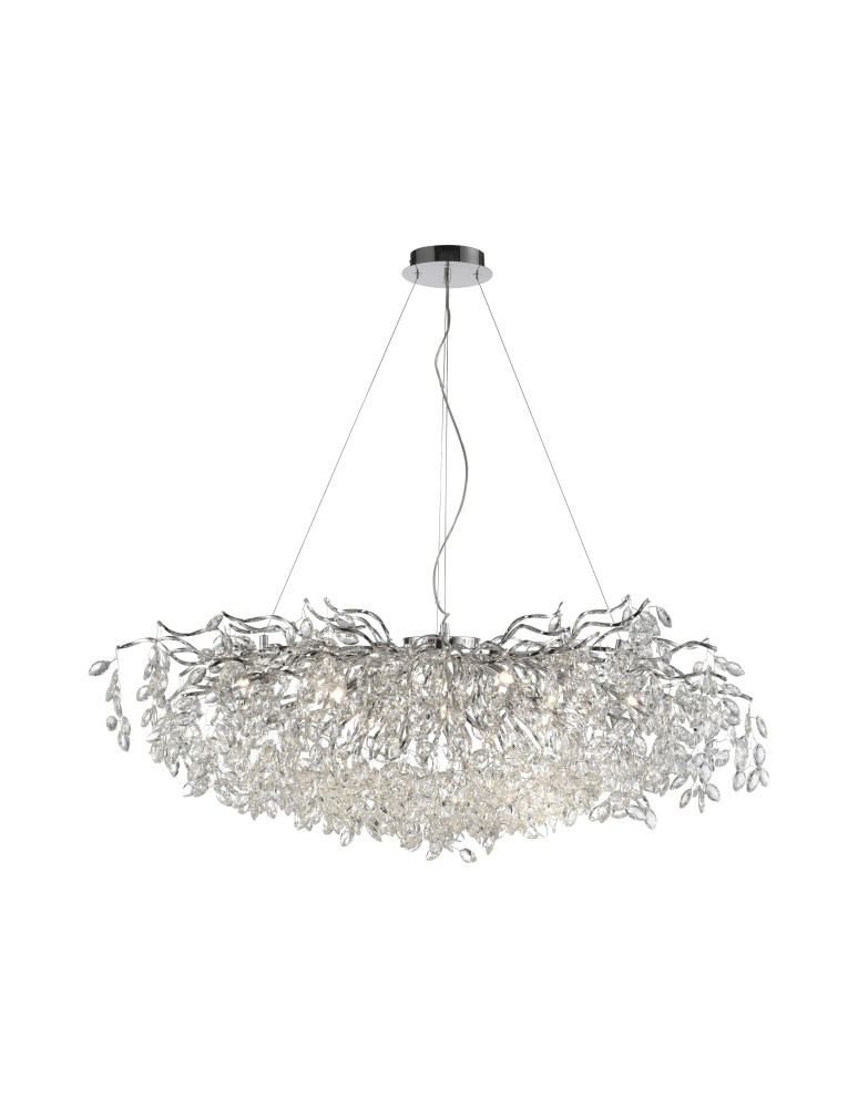 Paul Neuhaus Ricicle Lampa Wisząca Chrom 2036-17