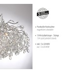 Paul Neuhaus Ricicle Lampa Wisząca Chrom 2036-17