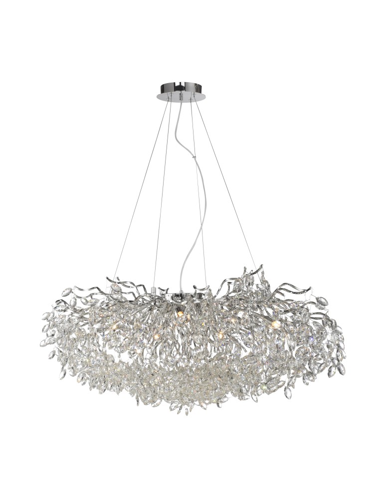 Paul Neuhaus Ricicle Lampa Wisząca Chrom 2036-17