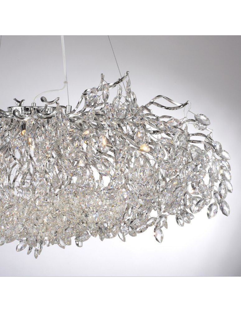 Paul Neuhaus Ricicle Lampa Wisząca Chrom 2036-17