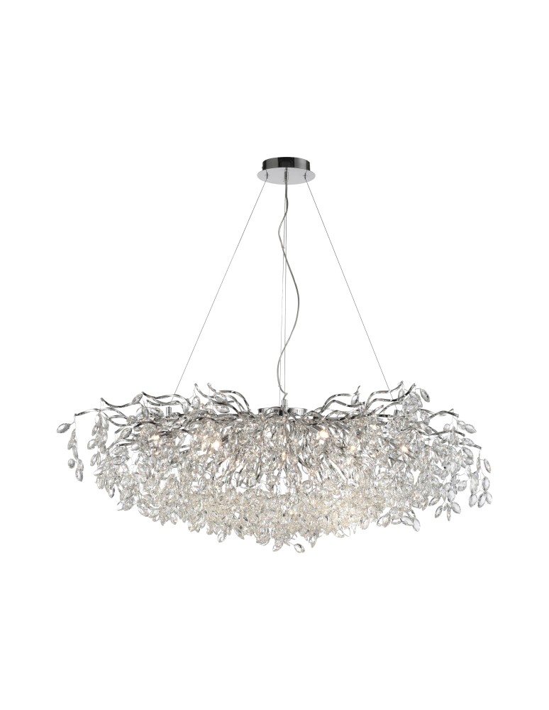Paul Neuhaus Ricicle Lampa Wisząca Chrom 2036-17