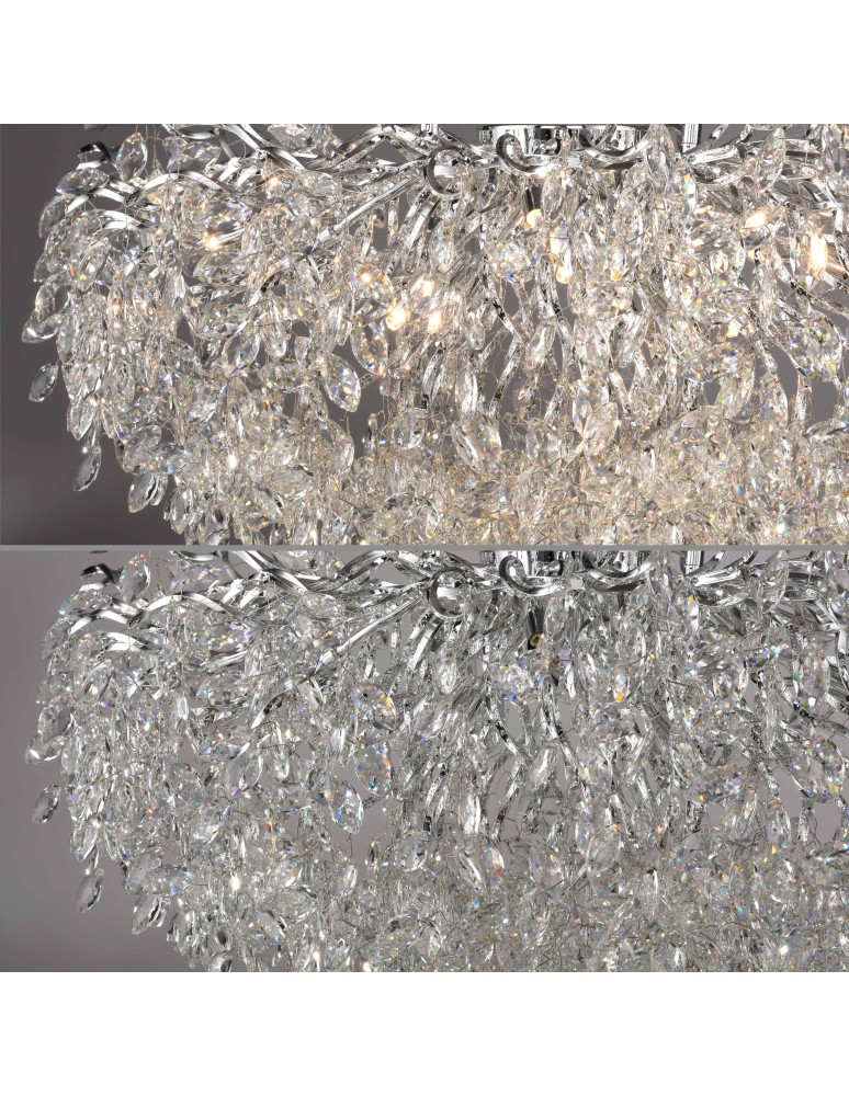 Paul Neuhaus Ricicle Lampa Wisząca Chrom 2036-17