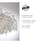 Paul Neuhaus Ricicle Lampa Wisząca Chrom 2036-17
