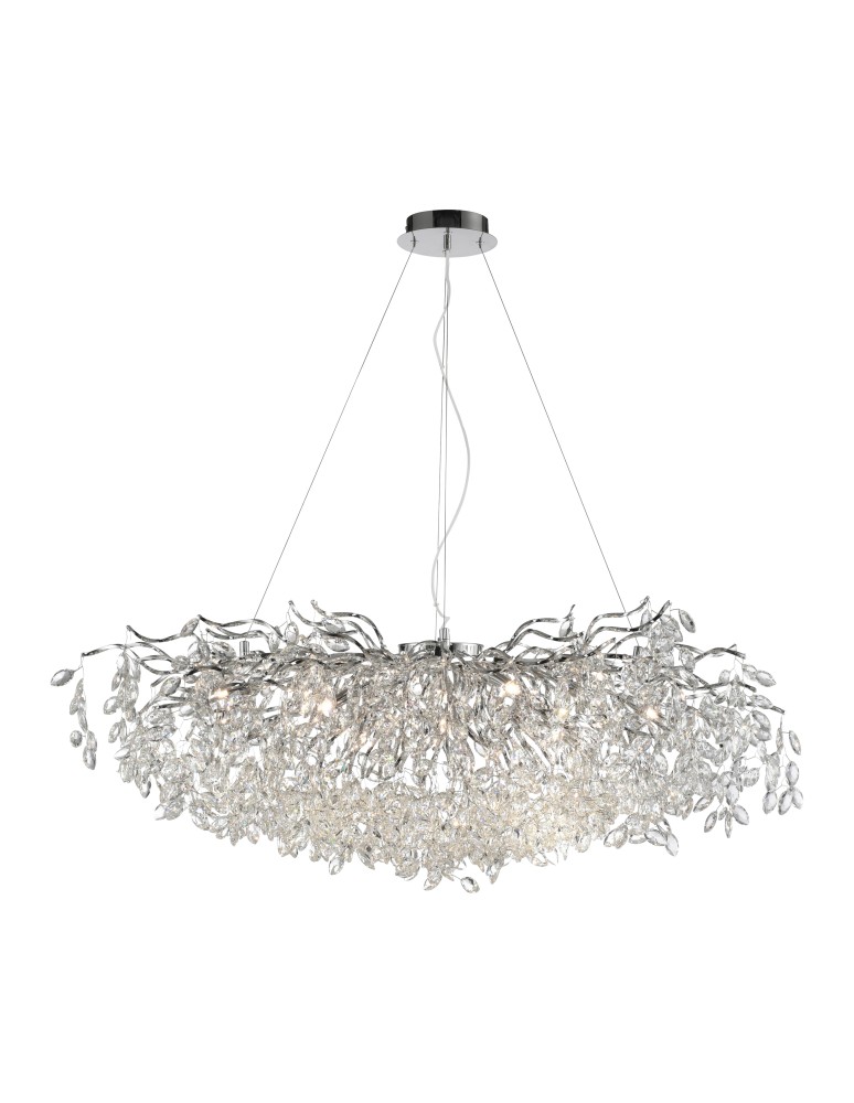 Paul Neuhaus Ricicle Lampa Wisząca Chrom 2036-17