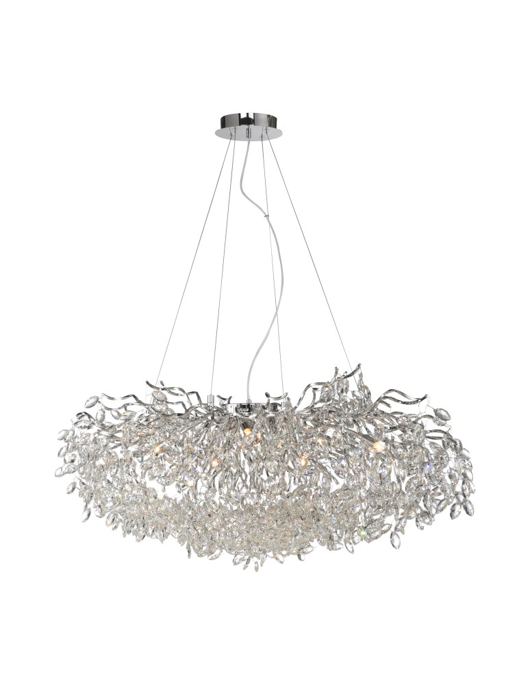 Paul Neuhaus Ricicle Lampa Wisząca Chrom 2036-17