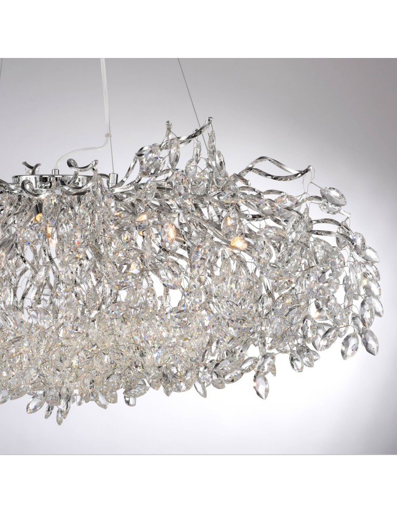 Paul Neuhaus Ricicle Lampa Wisząca Chrom 2036-17