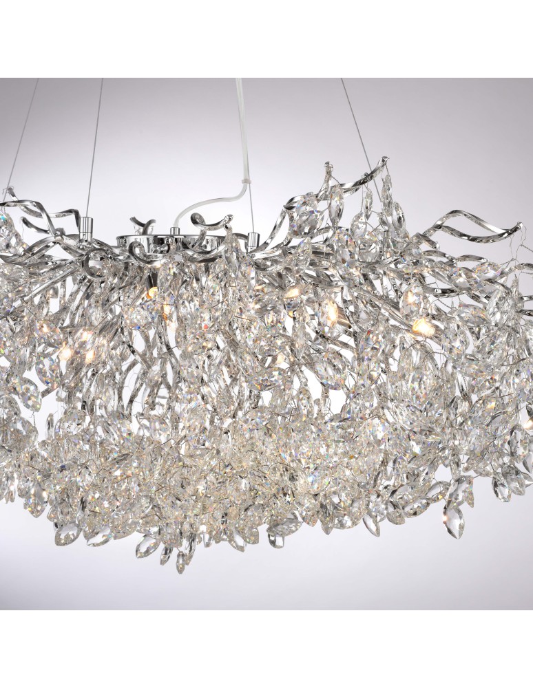 Paul Neuhaus Ricicle Lampa Wisząca Chrom 2036-17