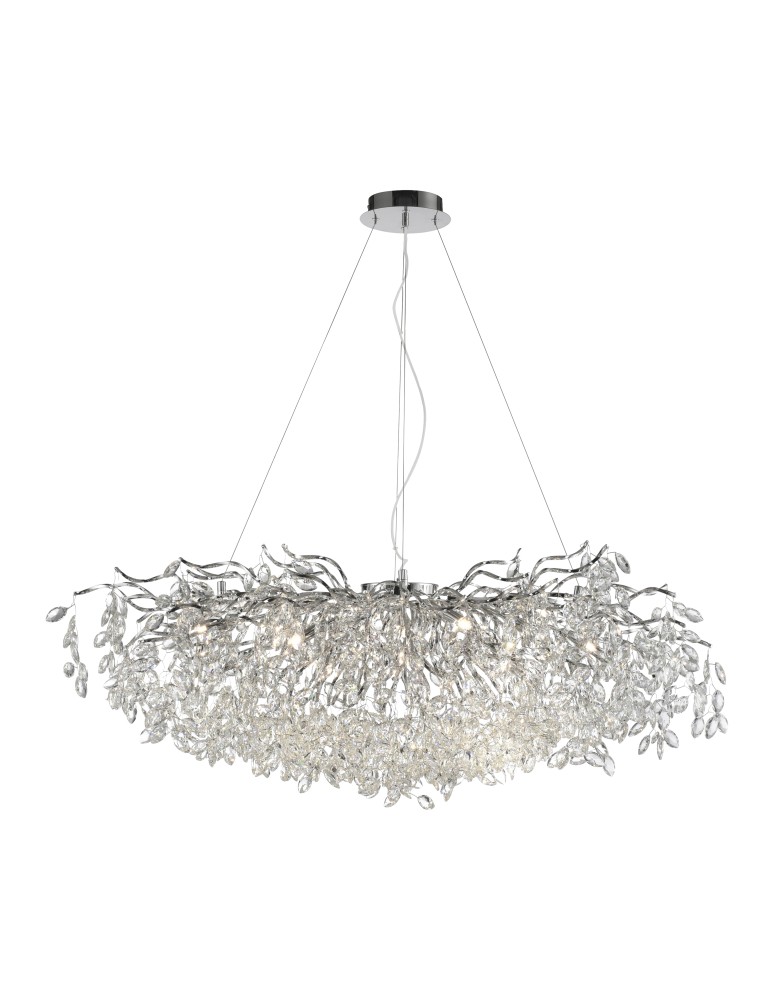 Paul Neuhaus Ricicle Lampa Wisząca Chrom 2036-17