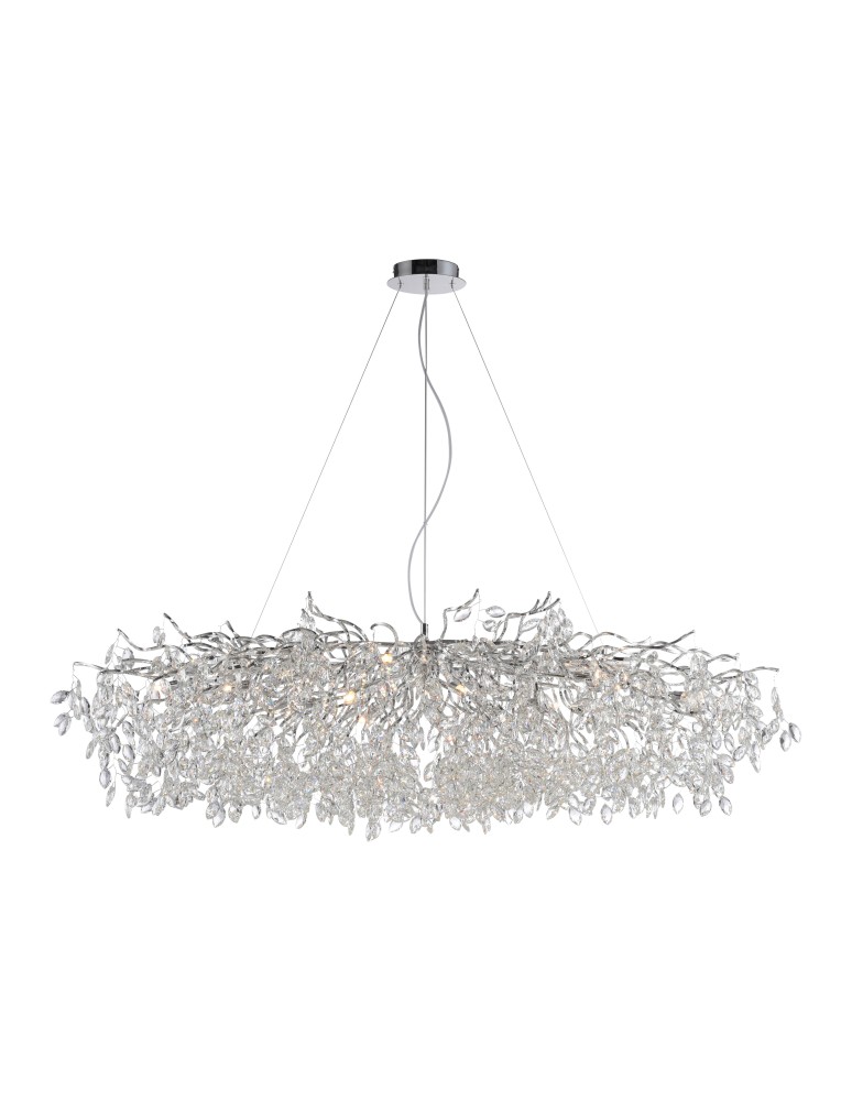 Paul Neuhaus Ricicle Lampa Wisząca Chrom 2037-17