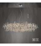 Paul Neuhaus Ricicle Lampa Wisząca Chrom 2037-17
