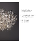 Paul Neuhaus Ricicle Lampa Wisząca Chrom 2037-17