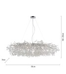 Paul Neuhaus Ricicle Lampa Wisząca Chrom 2037-17