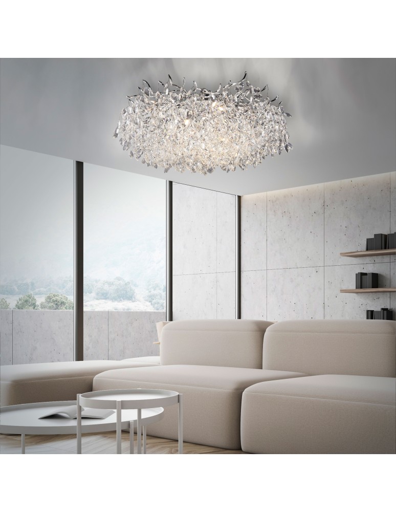 Paul Neuhaus Ricicle Lampa Sufitowa Chrom 6054-17