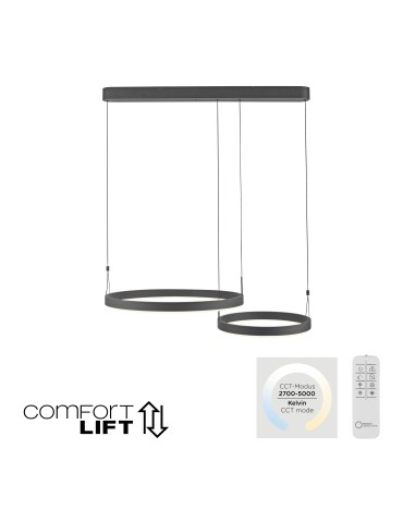 Paul Neuhaus Esko Lampa Wisząca Czarny 2360-18 - product 2