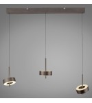 Paul Neuhaus Q-Rotate Lampa Wisząca Brązowy 2248-34