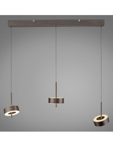 Paul Neuhaus Q-Rotate Lampa Wisząca Brązowy 2248-34