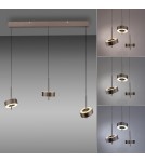 Paul Neuhaus Q-Rotate Lampa Wisząca Brązowy 2248-34