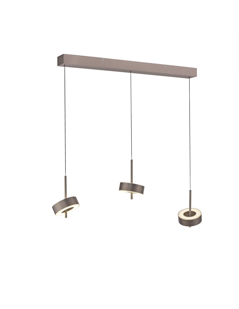 Paul Neuhaus Q-Rotate Lampa Wisząca Brązowy 2248-34