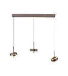 Paul Neuhaus Q-Rotate Lampa Wisząca Brązowy 2248-34