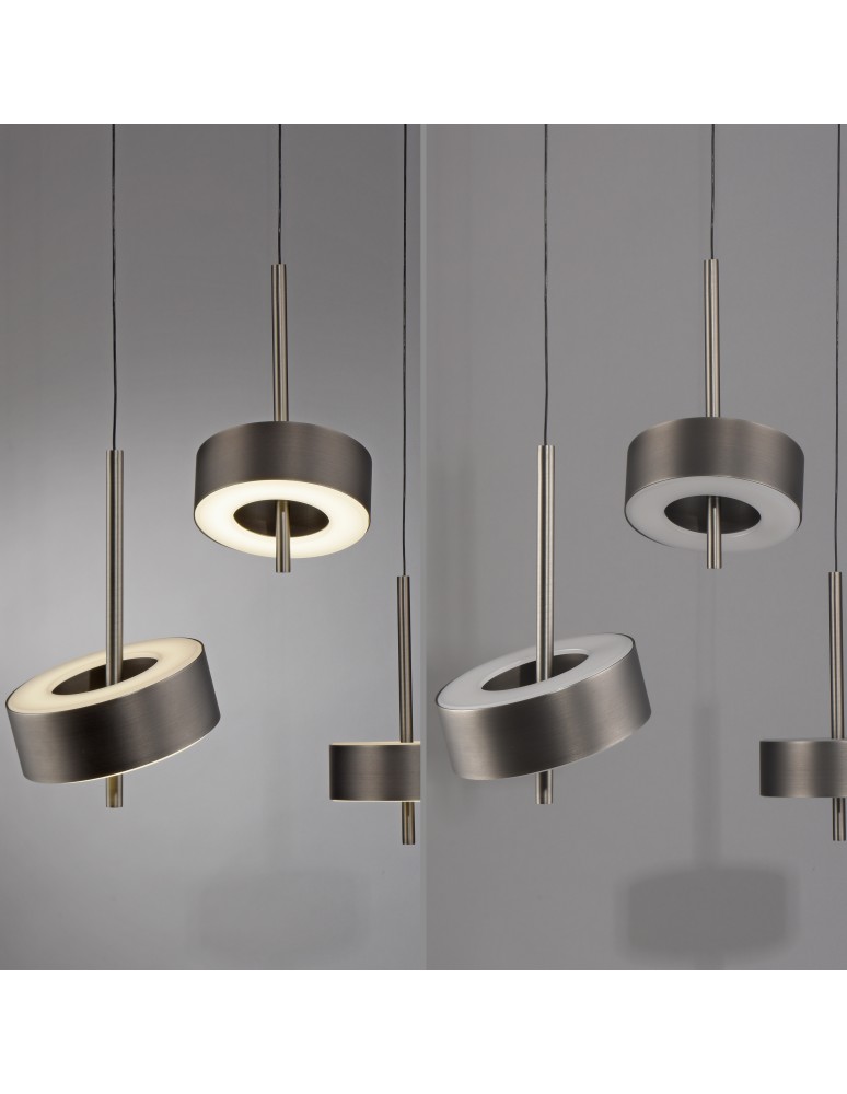 Paul Neuhaus Q-Rotate Lampa Wisząca Brązowy 2248-34