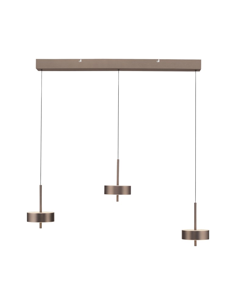 Paul Neuhaus Q-Rotate Lampa Wisząca Brązowy 2248-34