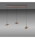 Paul Neuhaus Q-Rotate Lampa Wisząca Brązowy 2248-34