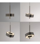 Paul Neuhaus Q-Rotate Lampa Wisząca Brązowy 2248-34