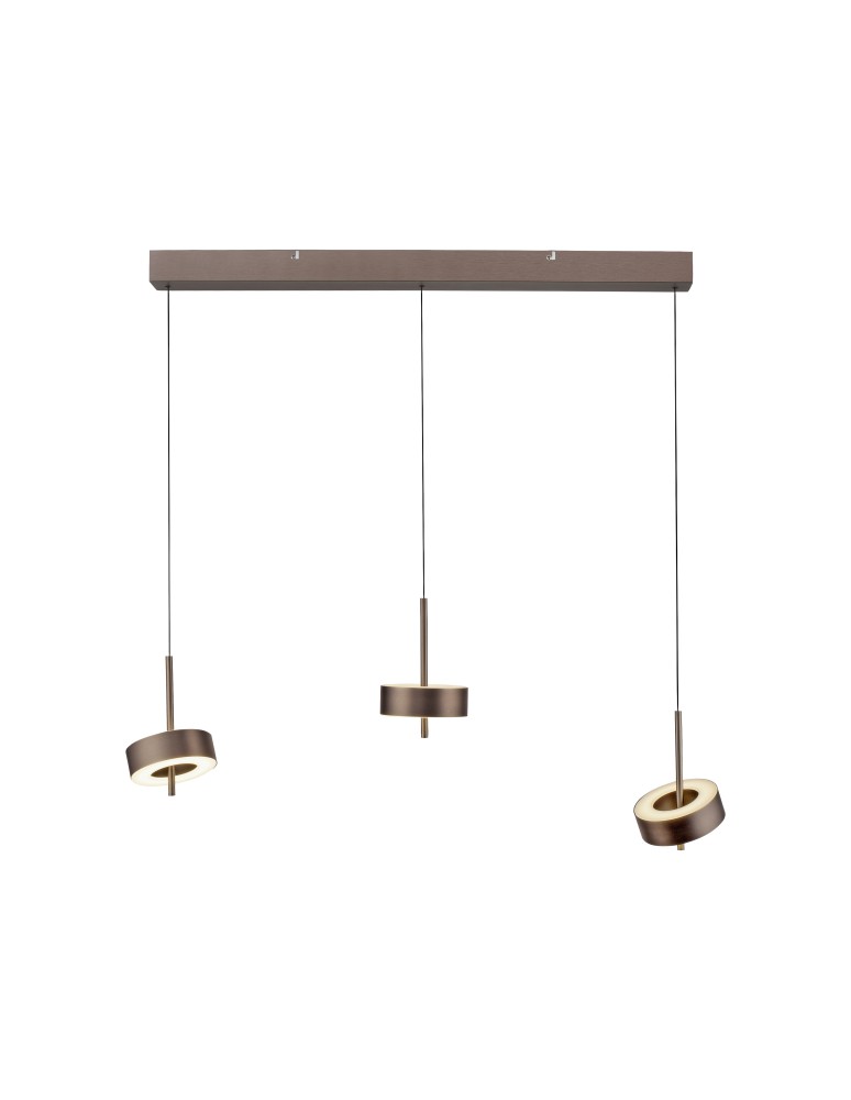Paul Neuhaus Q-Rotate Lampa Wisząca Brązowy 2248-34