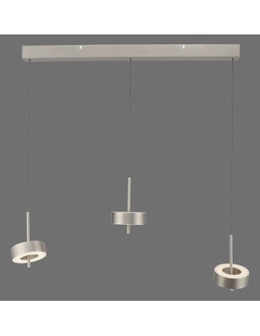 Paul Neuhaus Q-Rotate Lampa Wisząca Aluminium 2248-95