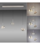 Paul Neuhaus Q-Rotate Lampa Wisząca Aluminium 2248-95